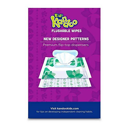 Kandoo Flushable Cleansing Wipes for Babies and Kids, Refill, Sensitive, 400 Count - Image 4