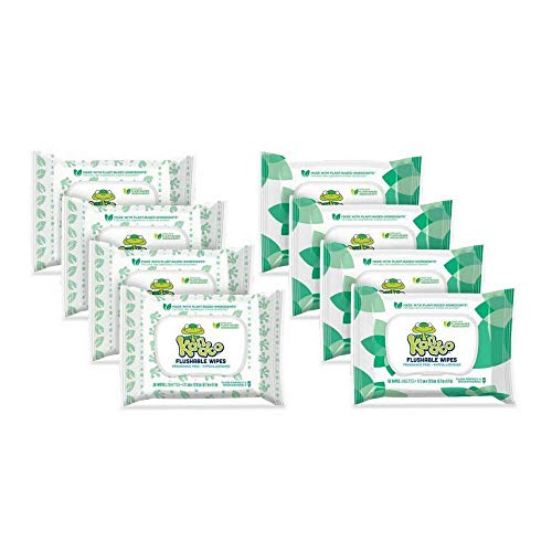 Kandoo Flushable Cleansing Wipes for Babies and Kids, Refill, Sensitive, 400 Count - Image 2