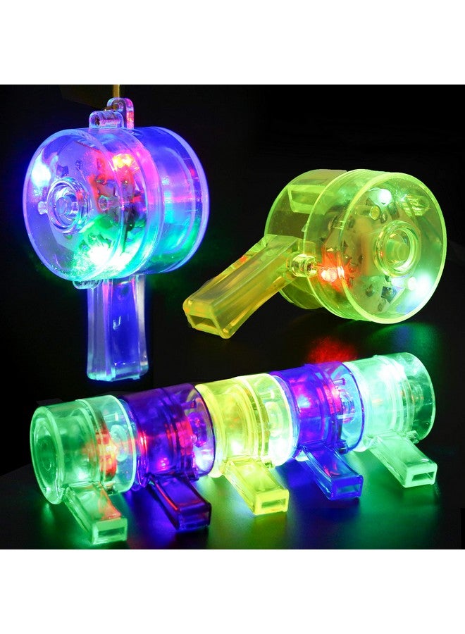 PROLOSO 15 قطعة من الصفارات المضيئة الوامضة مع أحزمة تتوهج في الظلام لحفلات الأطفال - Image 4