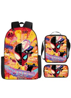 Spider-Man Spider-Man Student Backpack Three-Piece Set 29*16*42cm 