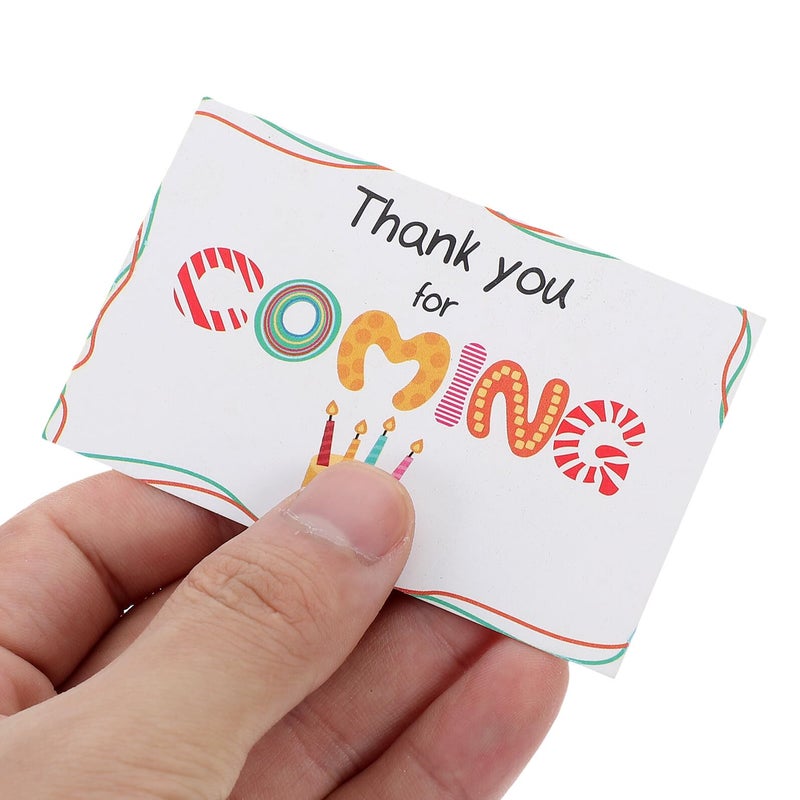 Colorful Thank You Cards 50pcs for Birthday Wedding Baby Shower Party Supplies - Image 5