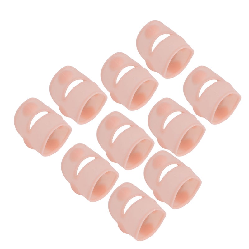5Pair Toenail Protector Sleeves Soft Breathable Elastic Silicone Toenail Sleeves for Men Women - Image 4