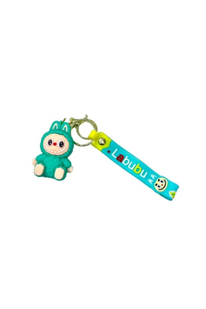 Labubu Sheep Bell Cute Cartoon Doll Pendant Made of Rubber Plastic Anime Keychain Toys for Small Gifts Wholesale - Image 2