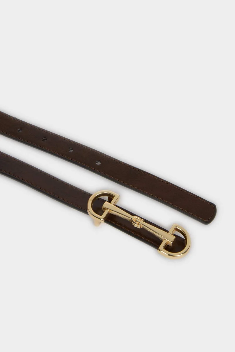 Defacto  Woman Oval Buckle Faux Leather for Women | Best Price UAE