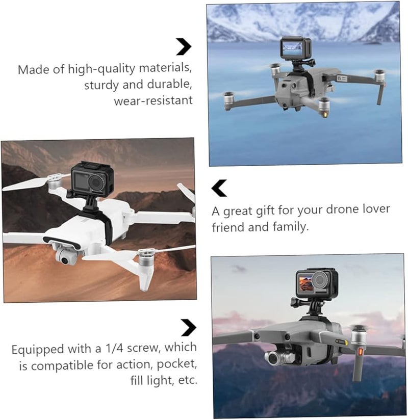حامل كاميرا الطائرة بدون طيار مع مثبت وسادة منزلقة متوافق مع DJI Mini Pro Air سهل التركيب - Image 5