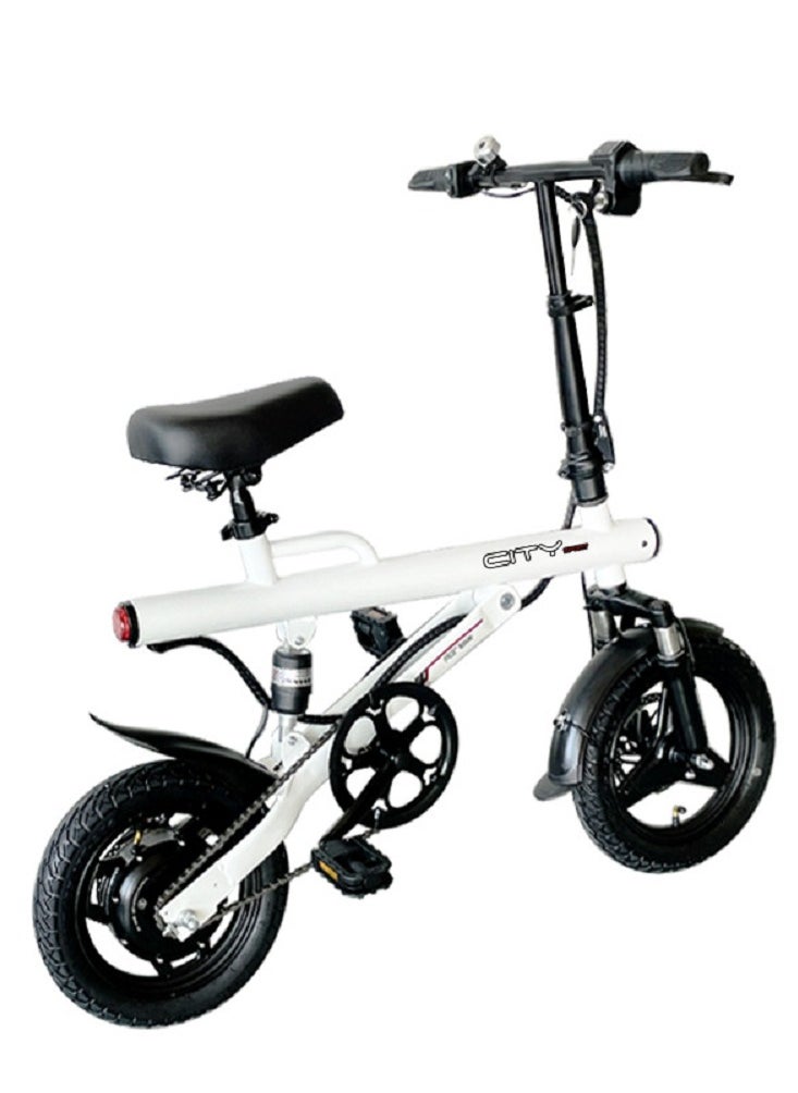 Gasin - Adult E-Bike scooter, 50KM Range, 400W Motor, 14-inch Shock-Absorbing Tires, Foldable, Specialized for Commuting, Beach, Sandy Ground & Mountain Riding - Image 1