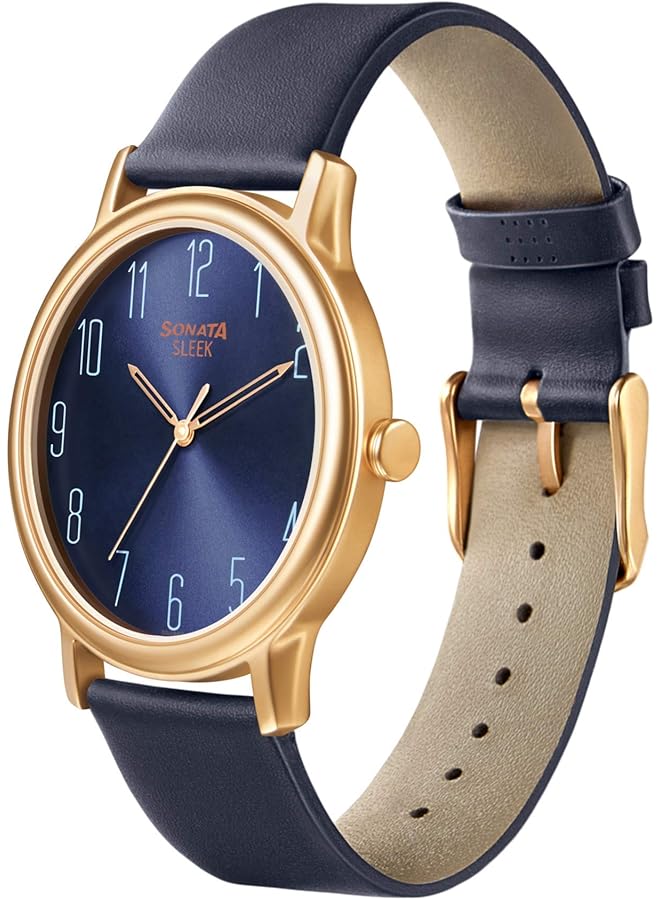 Sonata Sleek Analog Blue Dial Men's Watch 7128Wl05/Nn7128Wl05 - Image 2
