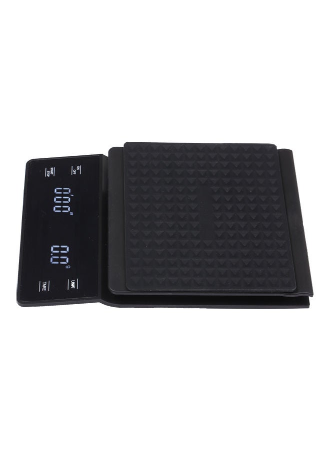 NIBEMINENT Electronic Digital Kitchen Scale Black - Image 3