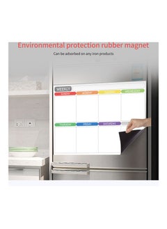 Loquat Magnetic Dry Erase Calendar Whiteboard Multicolour  - Image 5