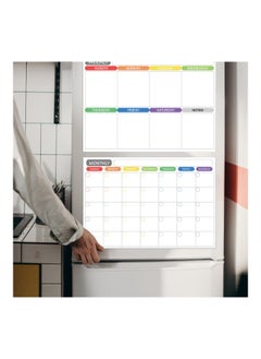 Loquat Magnetic Dry Erase Calendar Whiteboard Multicolour  - Image 2