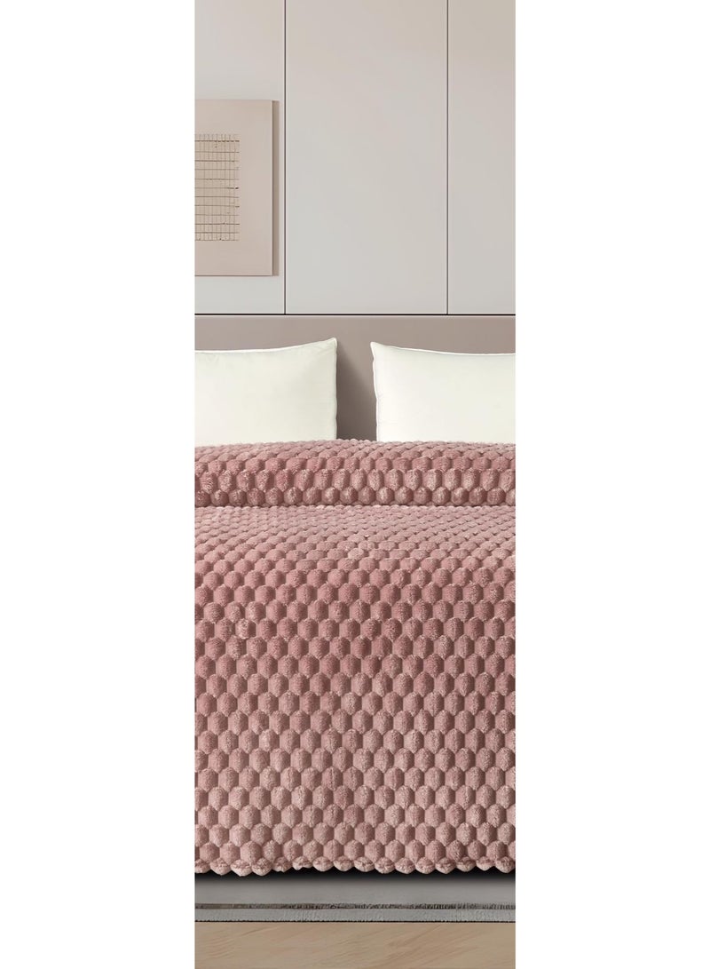 MingLi King size double bed blanket, lightweight, 1800g, for warmth and softness, size 220*240cm - Image 3