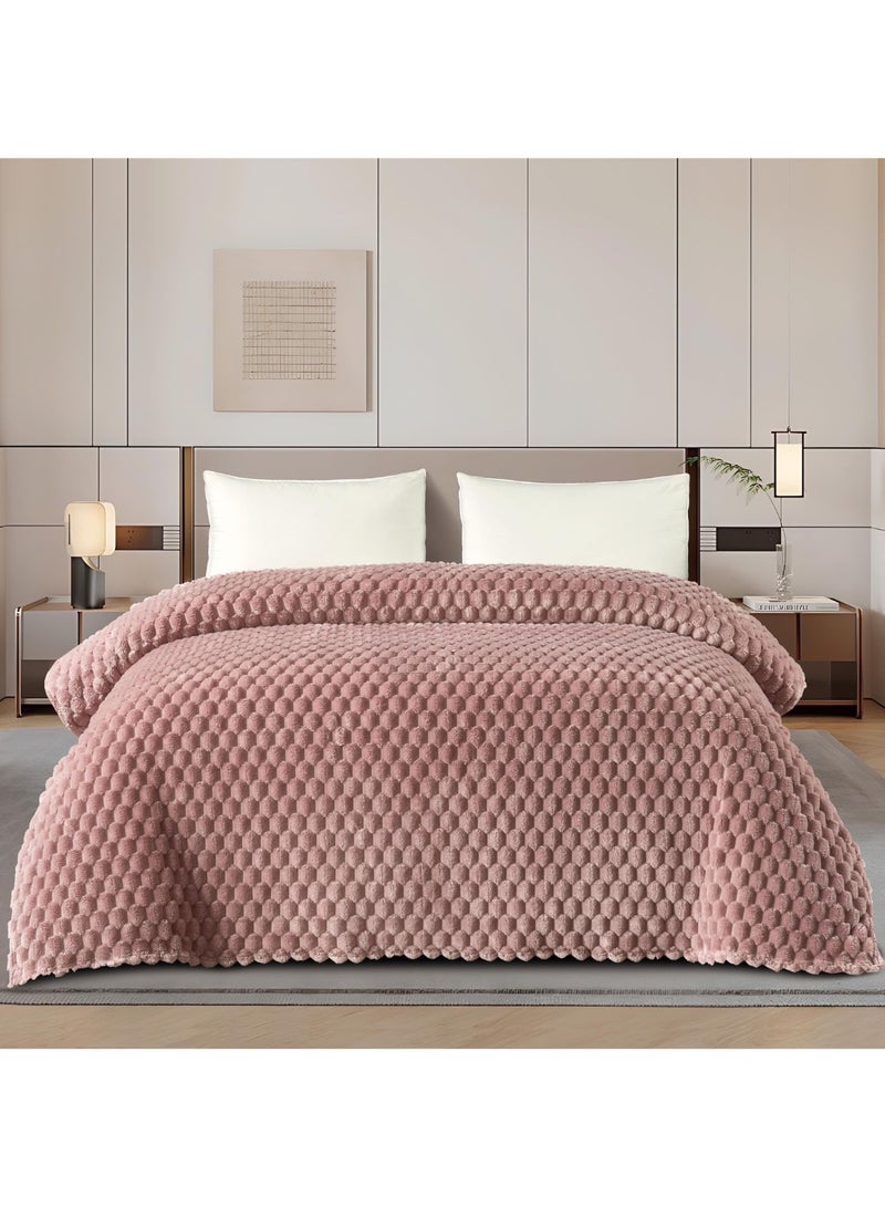 MingLi King size double bed blanket, lightweight, 1800g, for warmth and softness, size 220*240cm - Image 1