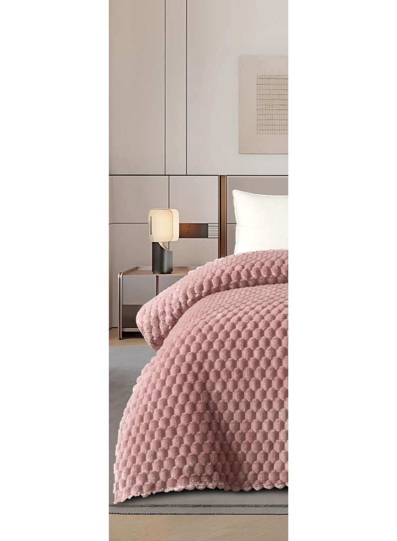 MingLi King size double bed blanket, lightweight, 1800g, for warmth and softness, size 220*240cm - Image 2