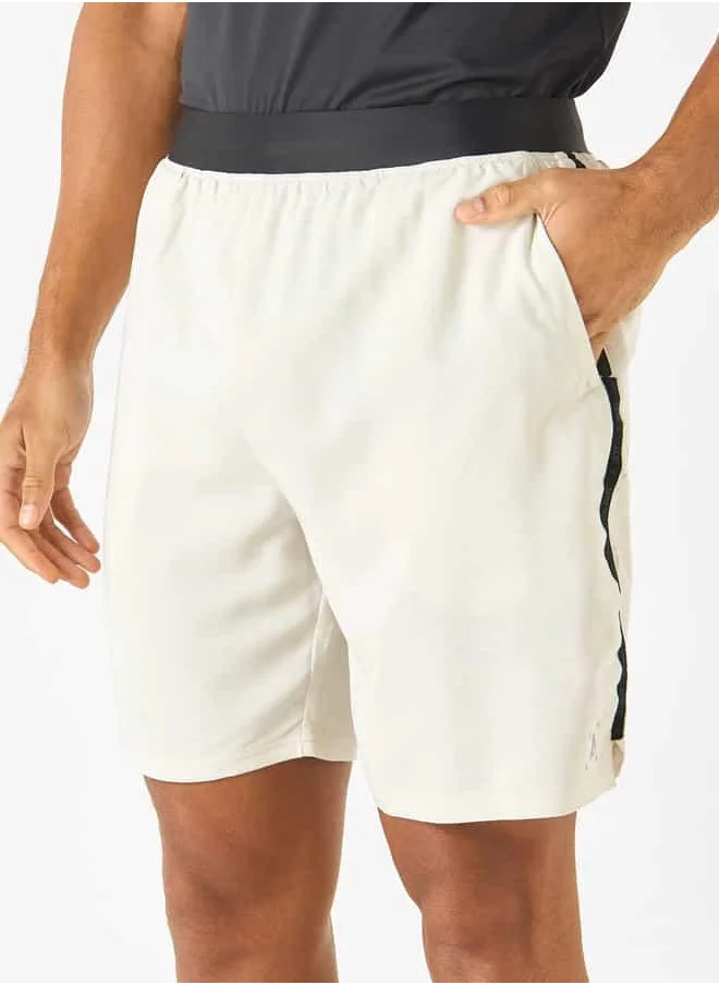 ADOT Shorts with Elasticated Waist and Pockets
