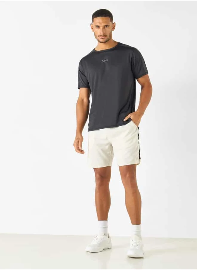 ADOT Shorts with Elasticated Waist and Pockets