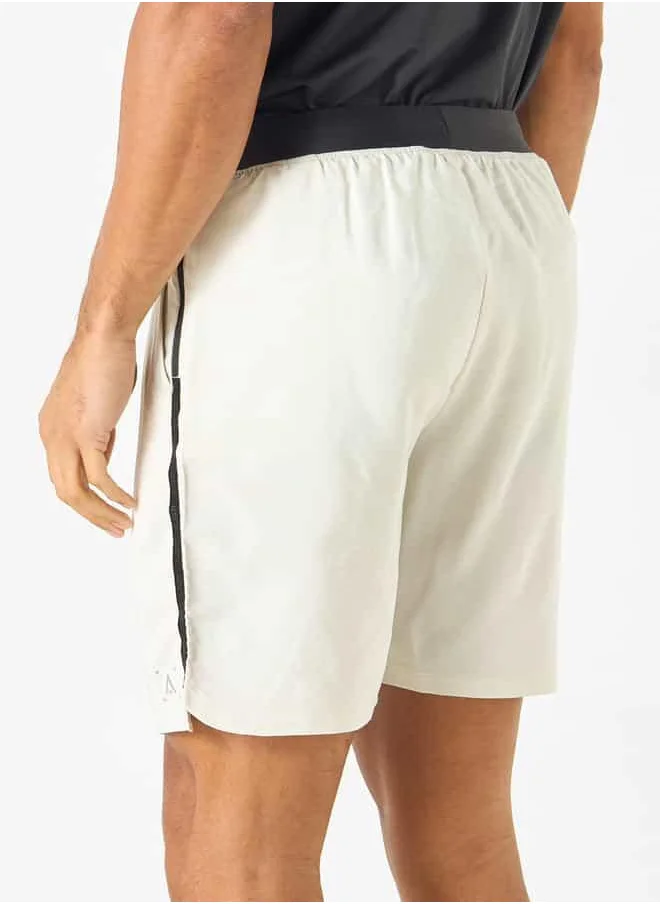 ADOT Shorts with Elasticated Waist and Pockets