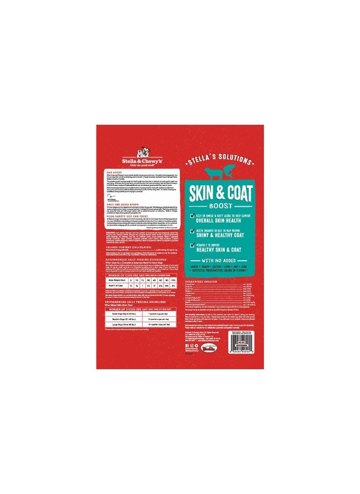 Stella & Chewys Stella & Chewys Skin & Coat Grass Fed Lamb & Wild Caught Salmon 13oz, Stella & Chewys pet food, Stella's Solutions, Stella & Chewy dog food, Stella Solutions for dog, natural pet food; natural chicken dog food, best pet food for dog, Dog food,  - Image 2