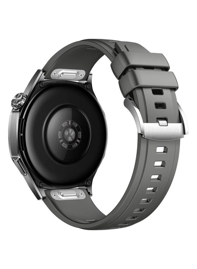 Wei Qiantu Wqtc Silicone Composite Watch Strap For Huawei Watch Gt5/5pro/gt4/watch4pro | 46/48mm Dial - Buckle Closure Official Same - Image 1