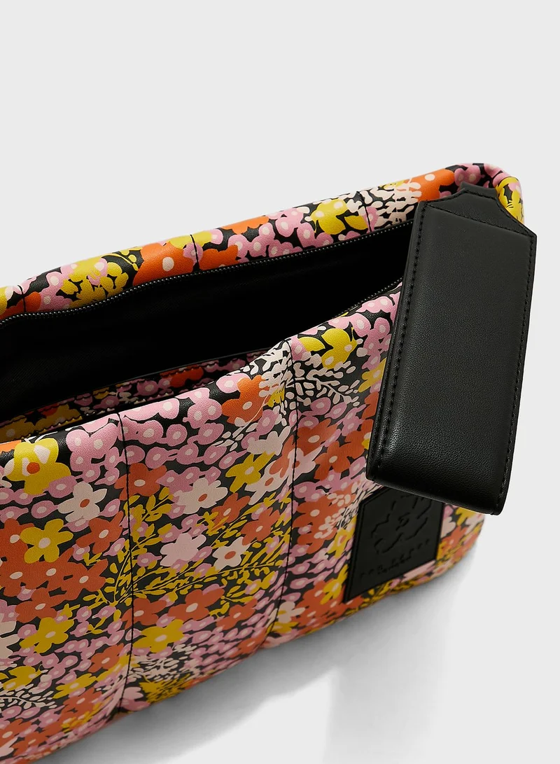 Ted Baker Jazelle Vertical Quilted Oversized Clutch