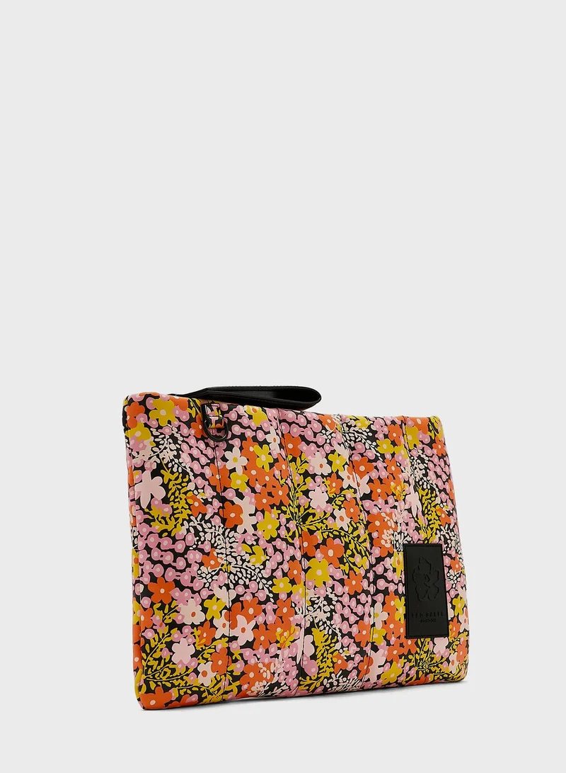 Ted Baker Jazelle Vertical Quilted Oversized Clutch