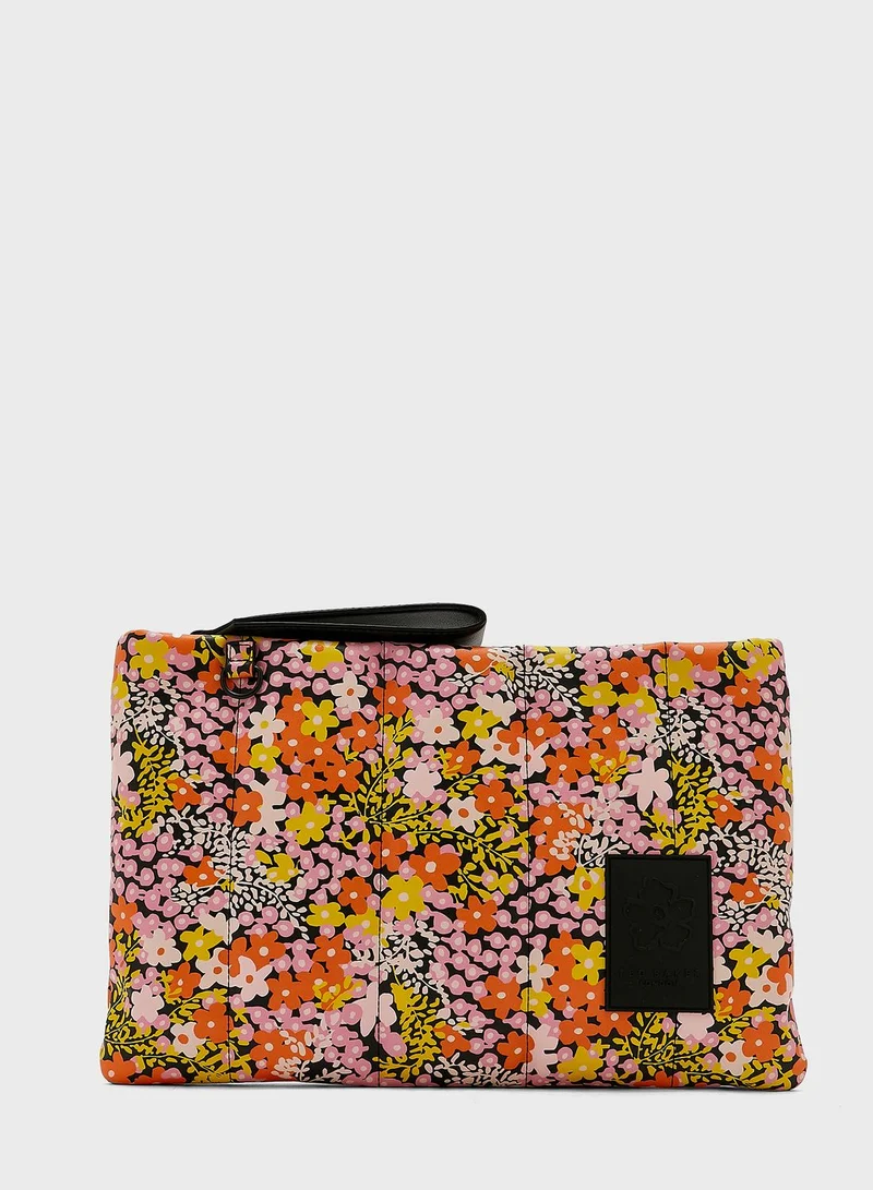 Ted Baker Jazelle Vertical Quilted Oversized Clutch