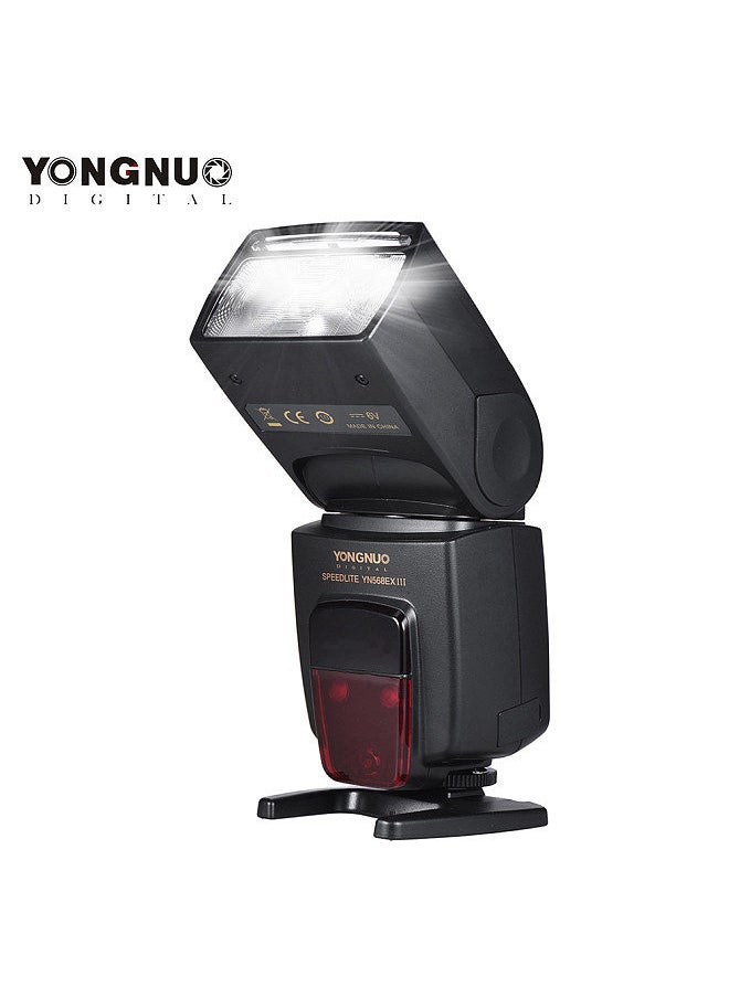 YONGNUO YN568EX III Wireless TTL Slave Flash Speedlite GN58 1/8000s HSS Supports USB Firmware Upgrade for Nikon DSLR Camera