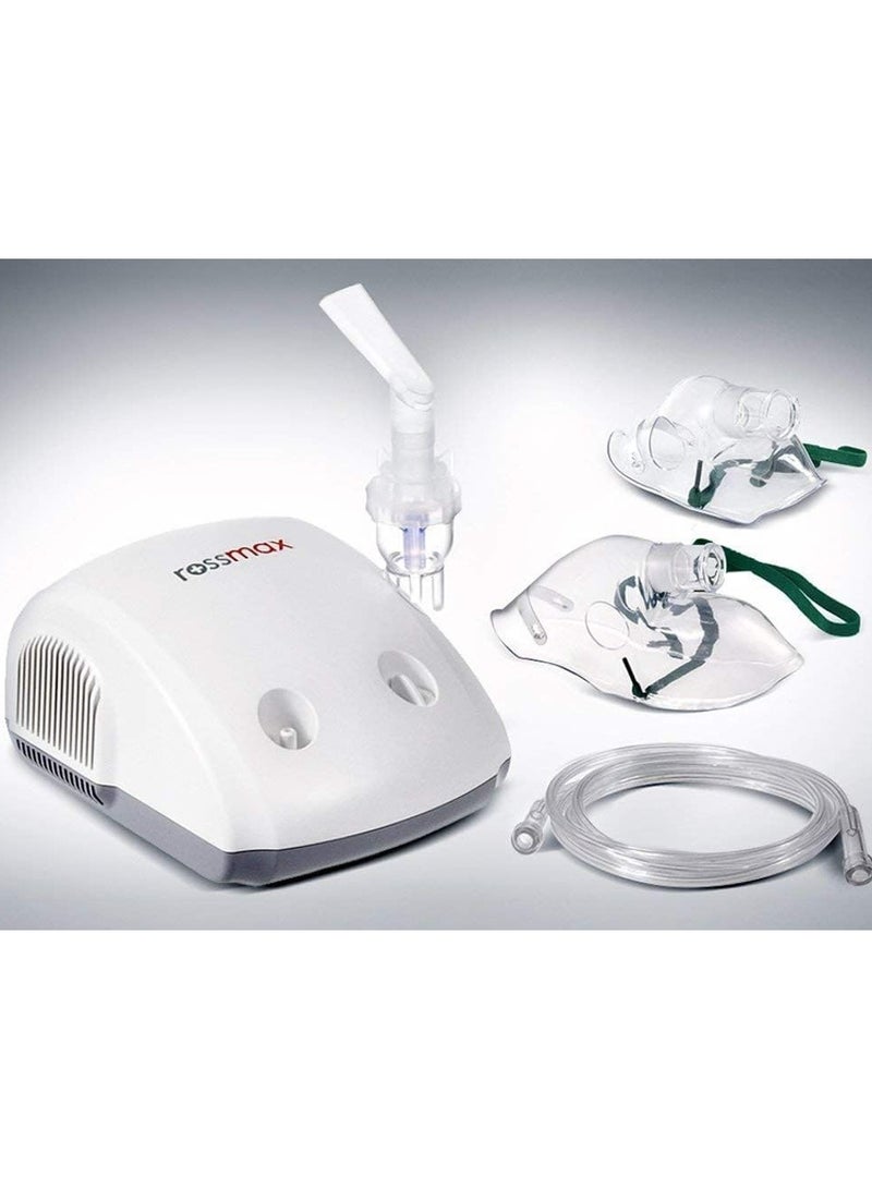 Rossmax Piston Nebulizer NE100 – Compressor Inhaler Machine – For Adults & Kids – Effective Respiratory Treatment at Home - Image 2