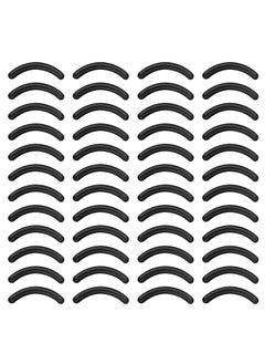 SUNSAR 50 Pieces  Universal Soft Silicone Eyelash Curler Replacement Pads Refill Pads for with Most Eyelash Curlers  - Image 1