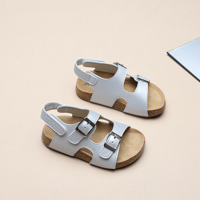 Children'S Sandals 2025 Hollow Open-Toe Beach Shoes Korean Style Boys And Girls Fashion Versatile Casual Sandals - Image 5