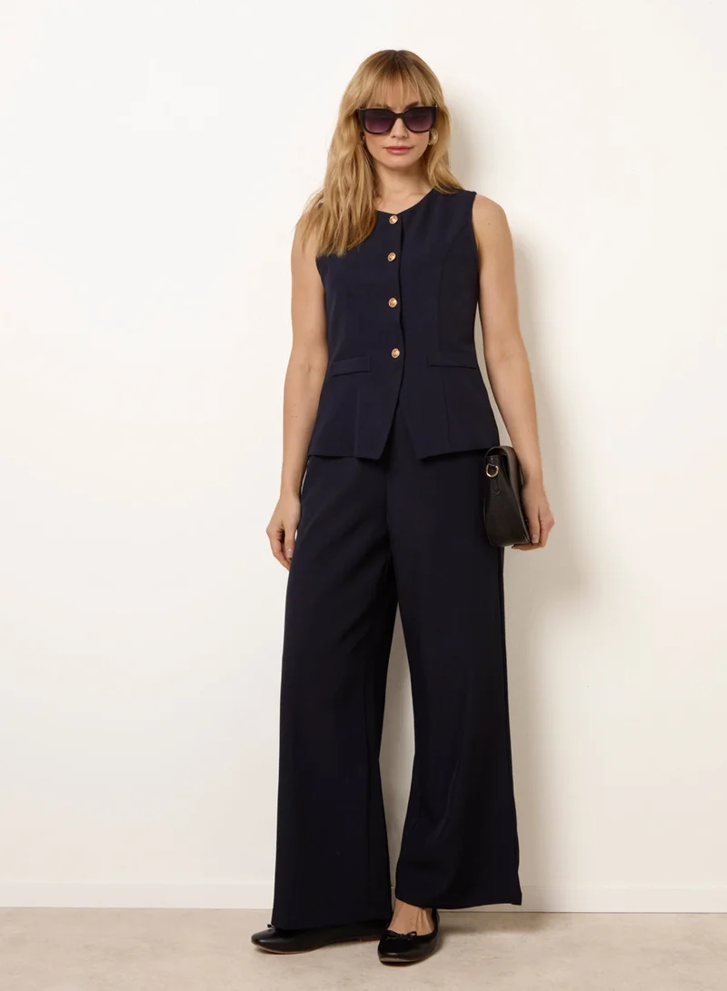 بلو فانيلا Tailored Two-Piece Co-Ord Set