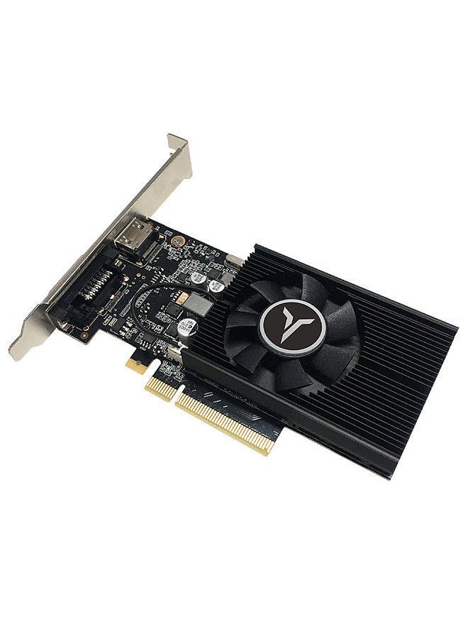 GT1030-4G D4 LP Gaming Graphic Card 4GB/64bit/DDR4 Memory 1152-1380MHz/2100MHz Frequency HD+DVI-D Output Ports
