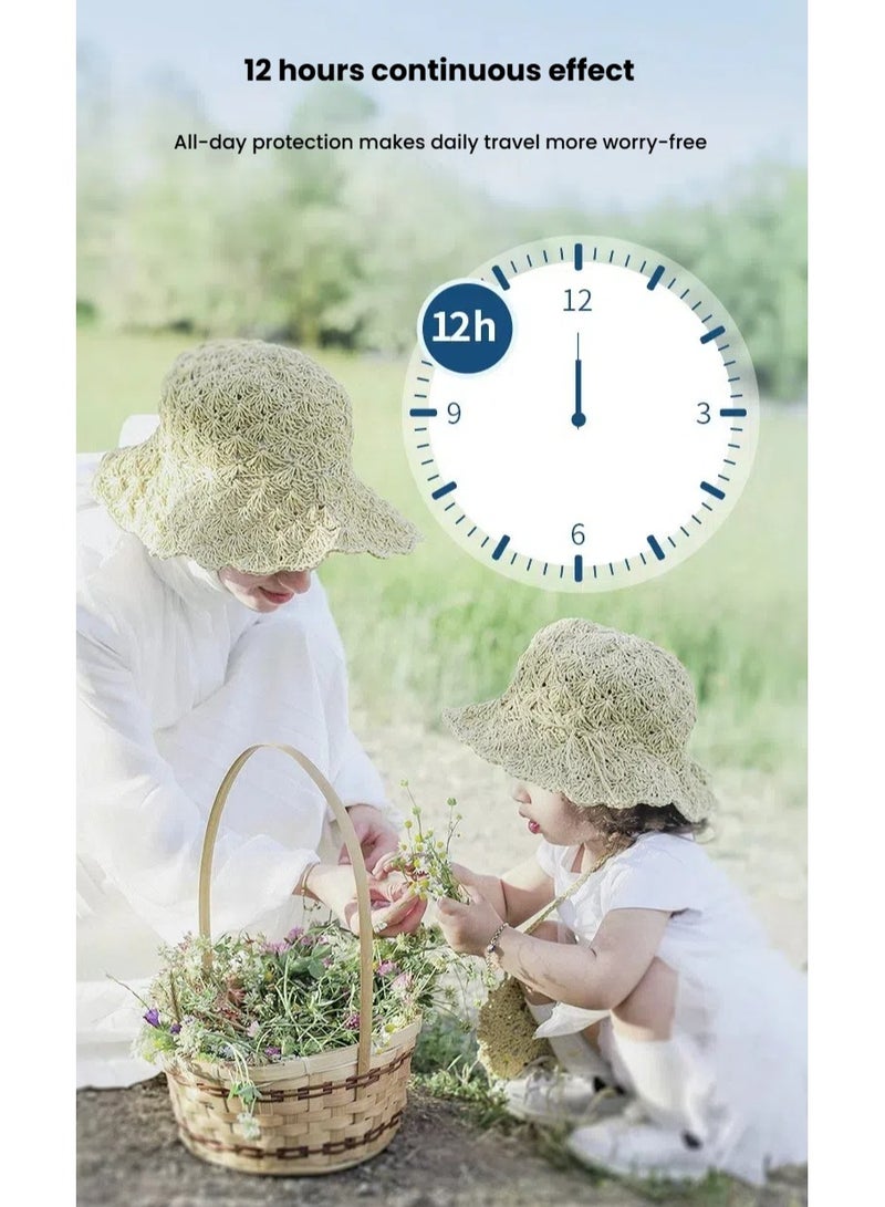 عام طارد البعوض الأساور العشبية رائحة الفاكهة رائحة الأطفال الكبار - Image 3