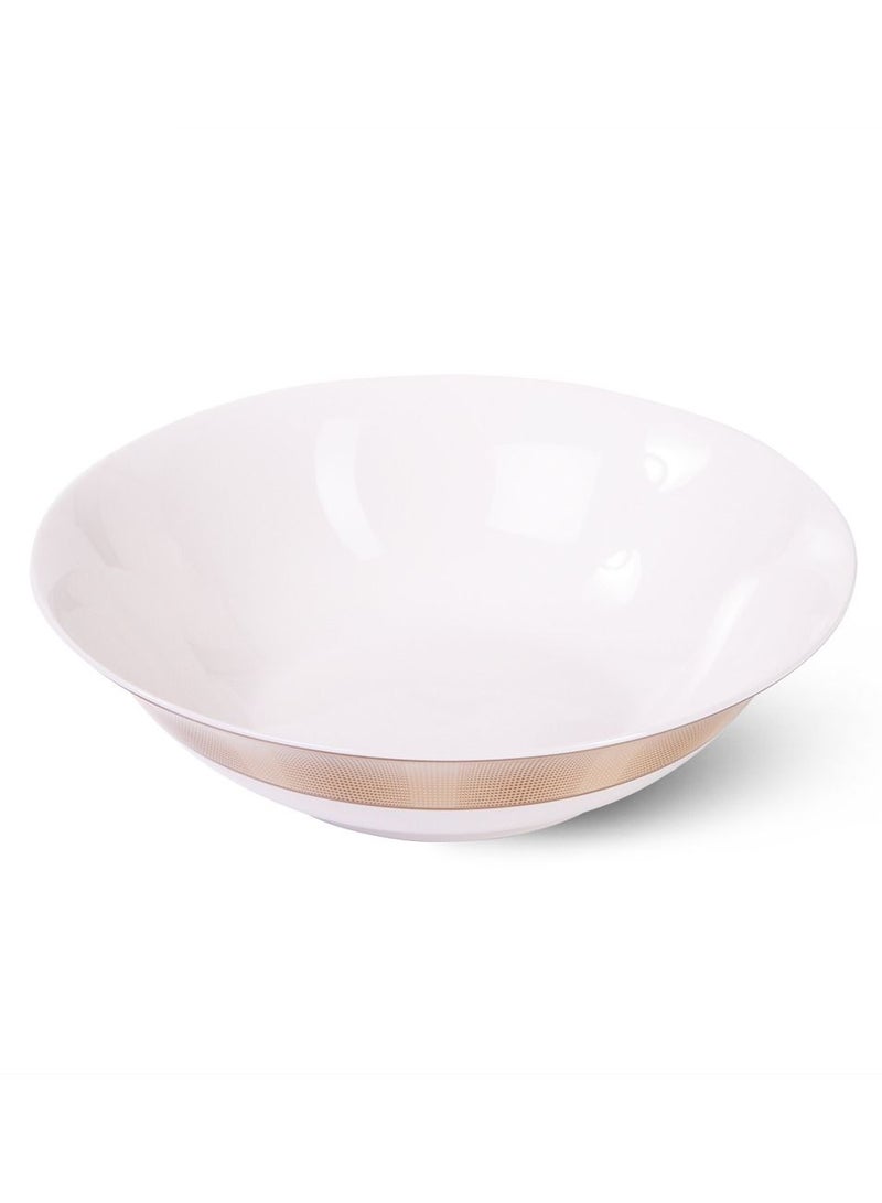 Fissman وعاء سلطة سلسلة فرساي 23 سم بورسلين - Image 1