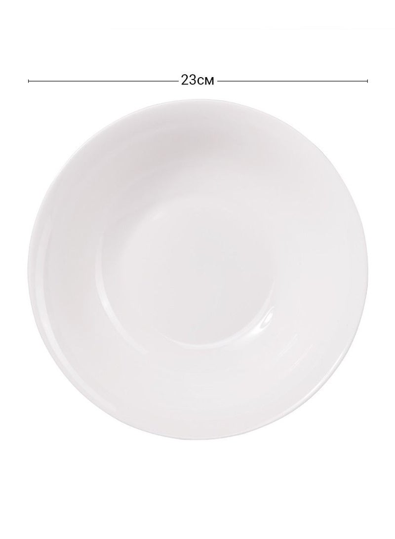 Fissman وعاء سلطة سلسلة فرساي 23 سم بورسلين - Image 2