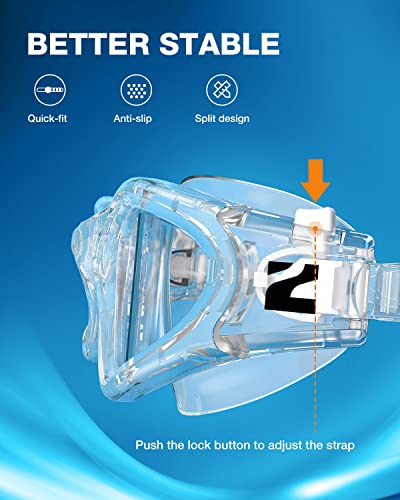 ZIONOR Swim Goggles, G1 SE Swimming Goggles Anti-Fog for Adult Men Women - Image 5