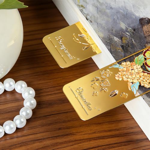 Kinsound Flower Book Mark with Tassel for Reading Women, Pretty Cute Hollow Butterfly Book Markers for Women, Men, Kids, Teachers, Students, Reading Accessories Gifts for Book Lovers（3PCS-Styple A） - Image 5