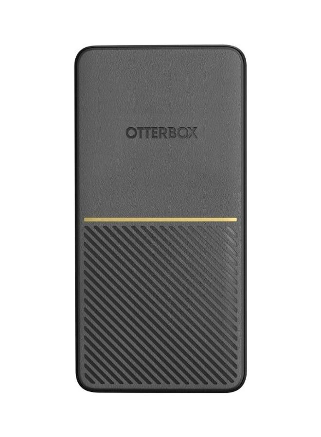 Otterbox 20000 mAh Power Bank 20K mAh Portable Power, USB-C and USB-A ports, 18 Watts USB-PD - Black - Image 2