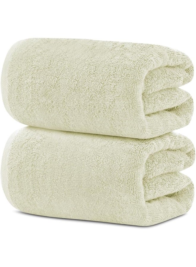 Topify Premium Bath Towels Set Pack of 2  Soft Cotton Bath Towels 70x140 cm, 600 GSM  Soft Feel, , Highly Absorbent Durable Towels, Perfect for Daily Use  Lightweight Spa Towel (S)  - Image 2