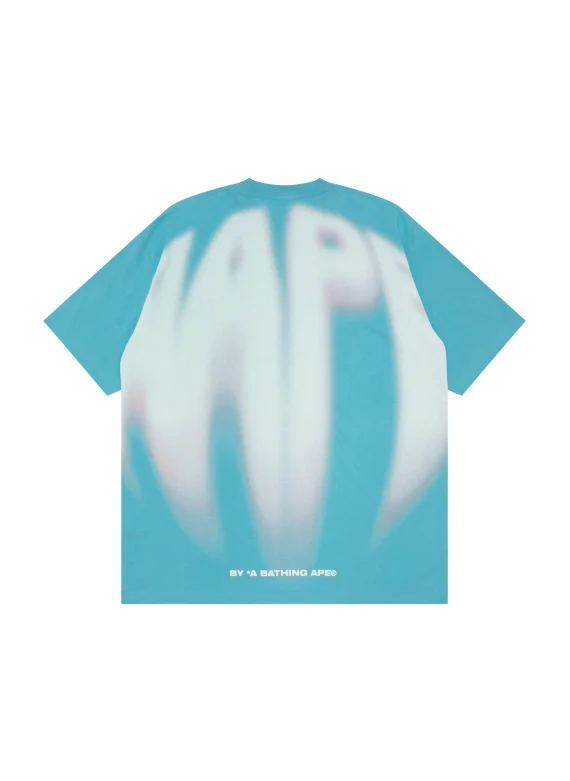 AAPE Moonface logo skating short sleeve tee