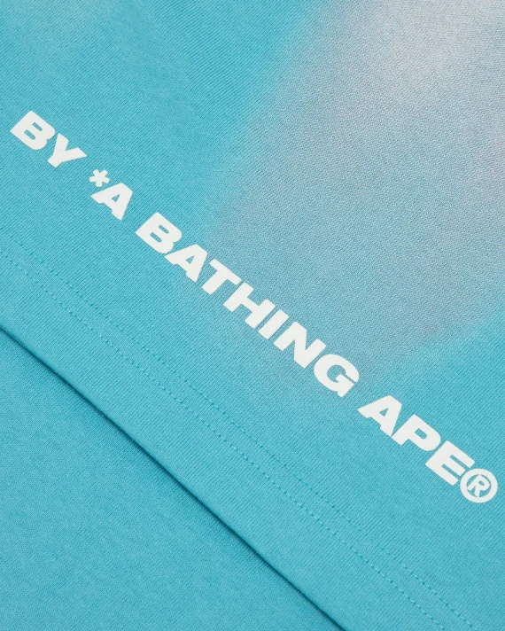 AAPE Moonface logo skating short sleeve tee