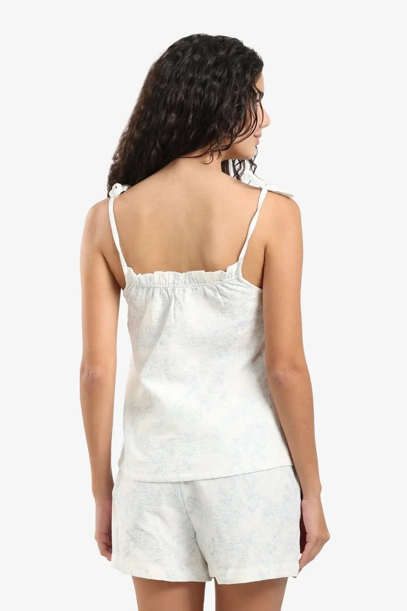 Carina Cotton Cami & Shorts Pyjama Set - Image 4