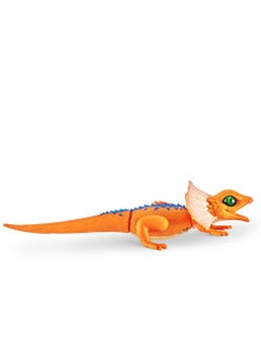 ROBO ALIVE ZURU ROBO ALIVE Robotic Pet Frilled Neck LIZARD for Ages 3+ (Orange)  - Image 3