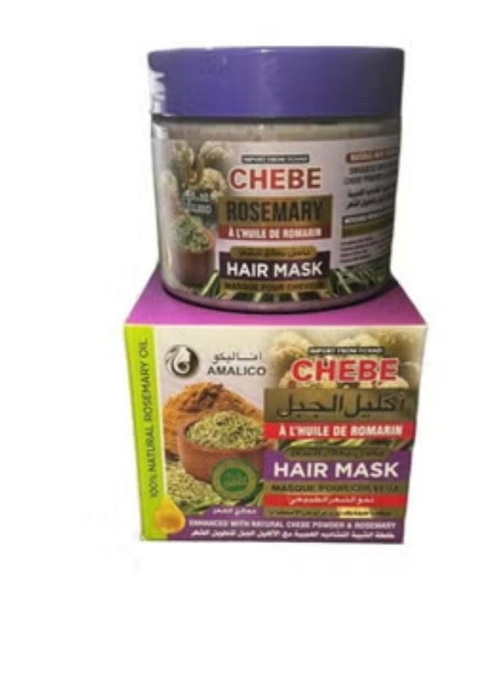 اماليكو خلطة الشيبعة التشادية العجيبة مع اكليل الجبل لتطويل الشعر ٣٦٠ مل - Image 2