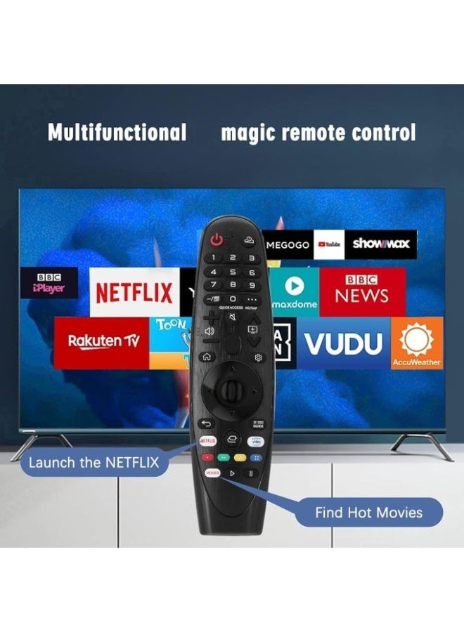 Replacement Magic Remote for LG 4K UHD Smart TVs – with Voice, Infrared, and Prime Video and Netflix Buttons - Image 5