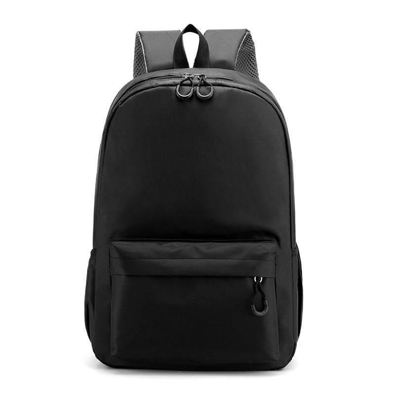 Custom Logo Kids Backpack for Grades 1-6 Black 