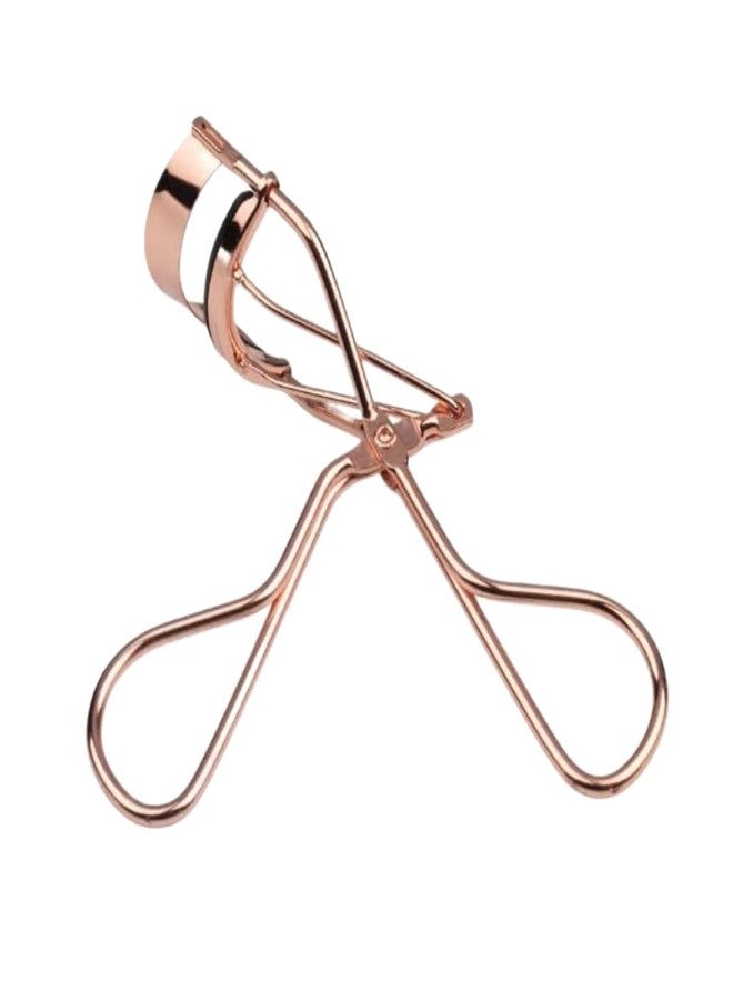 FOLELLO Eyelash Curler with Comfort Grip – Rose Gold, Lash Curler for Women, Salon Accessories, Long Lasting Natural Eyelash Curler for Dramatic, Swooping Curls - Image 1