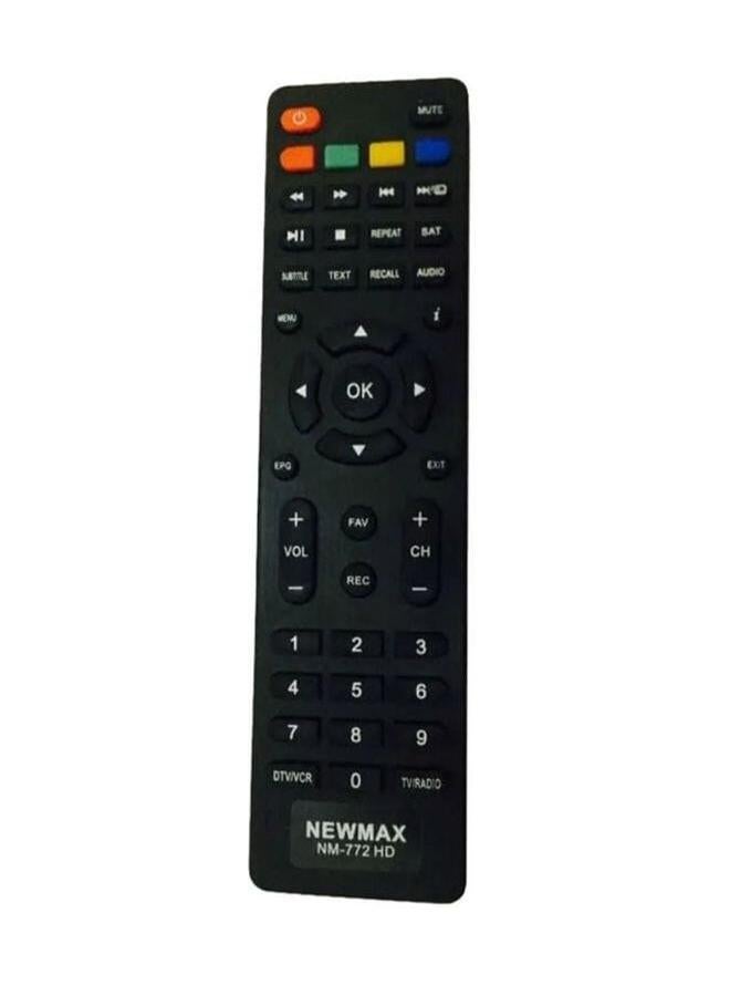 Newmax Nw-772 Hd Remote Control For Newmax Receiver Black