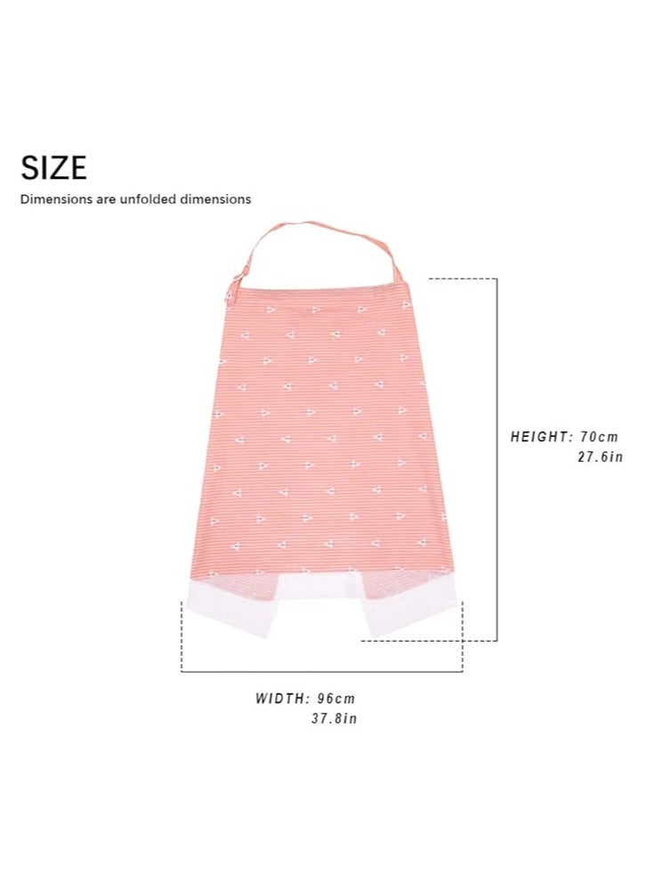 Moro Moro Breastfeeding Cover with Adjustable Strap – Full Coverage & Breathable Fabric - Image 3