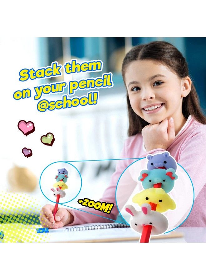Ja-Ru Mini Mochi Squishy Animals (1 Pack) Cute Jiggly Donut Squishies For Kids & Adults Boys & Girls. Stress Relief Fidget Gummy Toys. Bulk Party Favors Birthday Goodie Bags Class Prizes. 33521 - Image 4