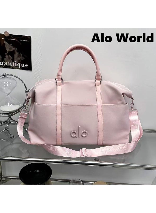 Alo World Duffle Bag, Pink